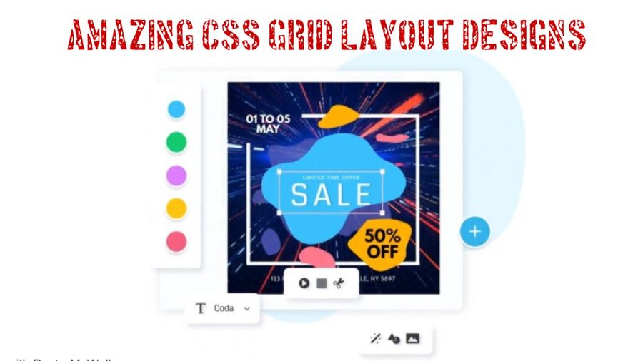 CSS Grids Layouts are an amazing way to create different unique layouts in a grid pattern. Be it simple or complex, grids can be used according to your website.
